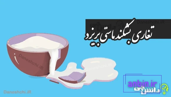 تغاری بشکند ماستی بریزد