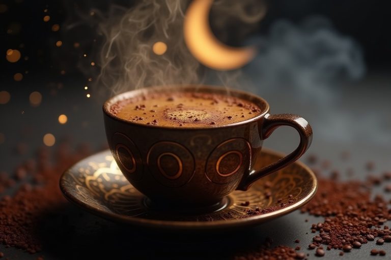 جناغ در فال قهوه