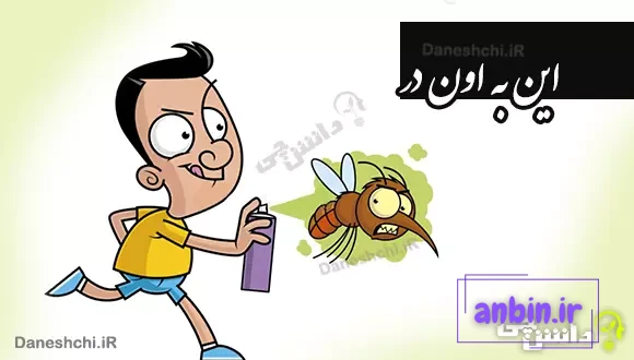 ضرب المثل این به اون در