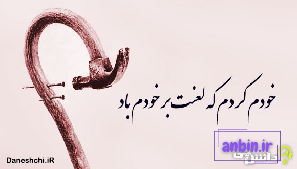 خودم کردم که لعنت بر خودم باد 