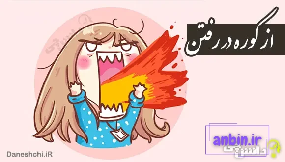 ضرب المثل از کوره در رفتن