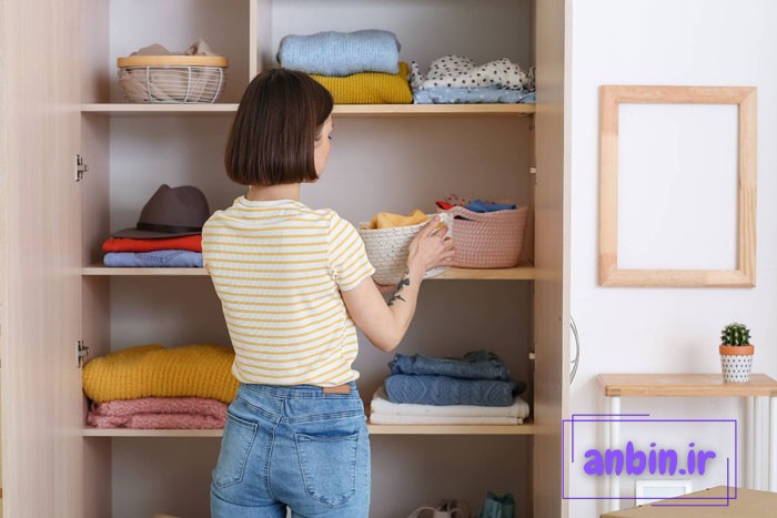 رفع انباشتگی و پاکسازی کمد ها