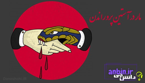 معنی ضرب المثل مار در آستین پروراندن