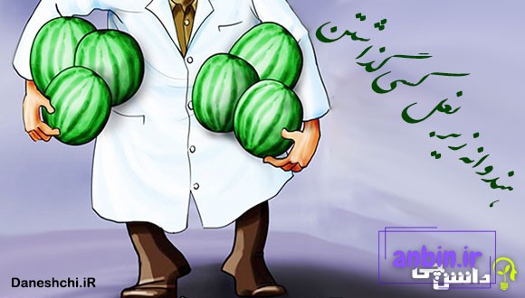 هندوانه زیر بغل کسی گذاشتن