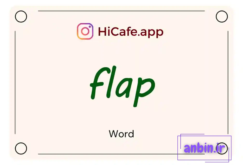 Meaning and usage of flap word