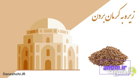 معنی زیره به کرمان بردن