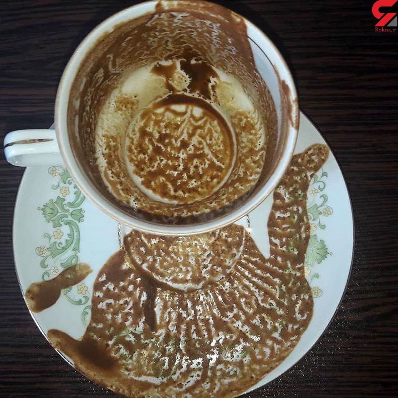 عقاب در فال قهوه