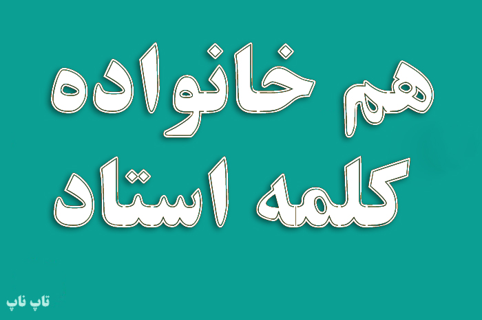هم خانواده کلمه استاد + مترادف متضاد و معنی کلمه استاد