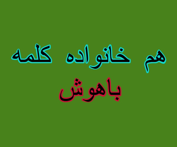 هم خانواده کلمه باهوش