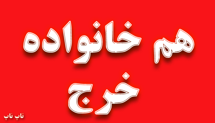 هم خانواده کلمه خرج