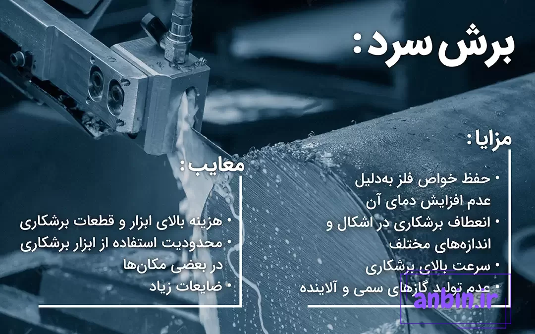 مزایا و معایب استفاده از برش سرد