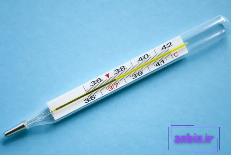 دماسنج مایع در شیشه