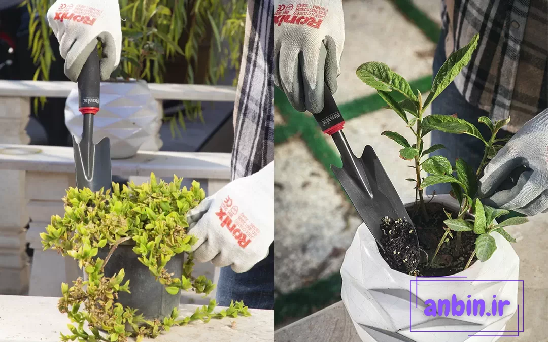 بیلچه رونیکس مدل 9904 - کاربری