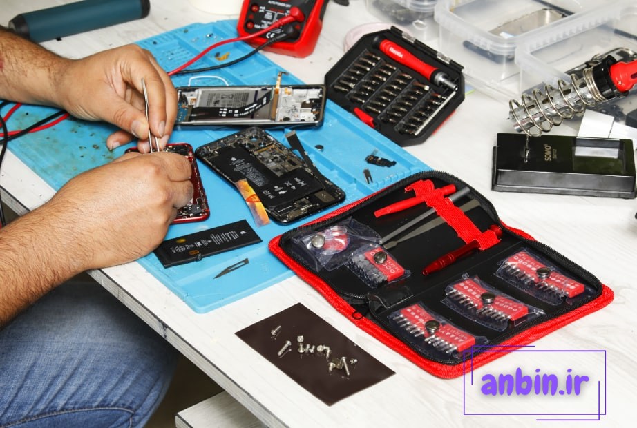 تعمیر موبایل با ست تعمیرات موبایل رونیکس