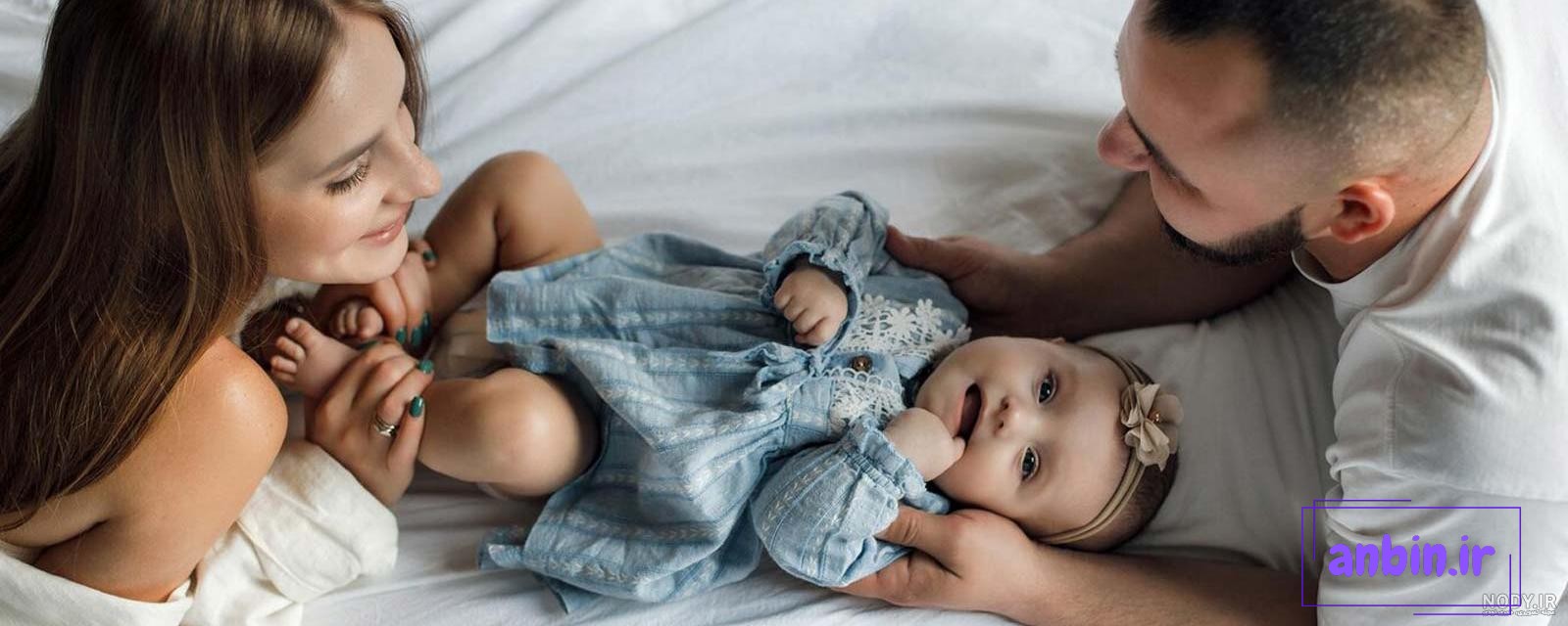 ایده ژست عکاسی نوزاد، مادر، کودک، خانواده