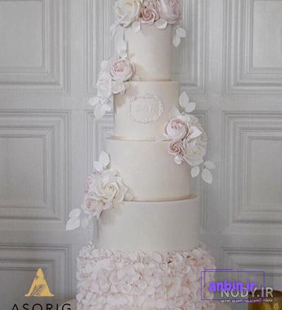 ایده کیک عروسی از لاکچری تا ساده، کیک های فوق العاده و خیره کننده