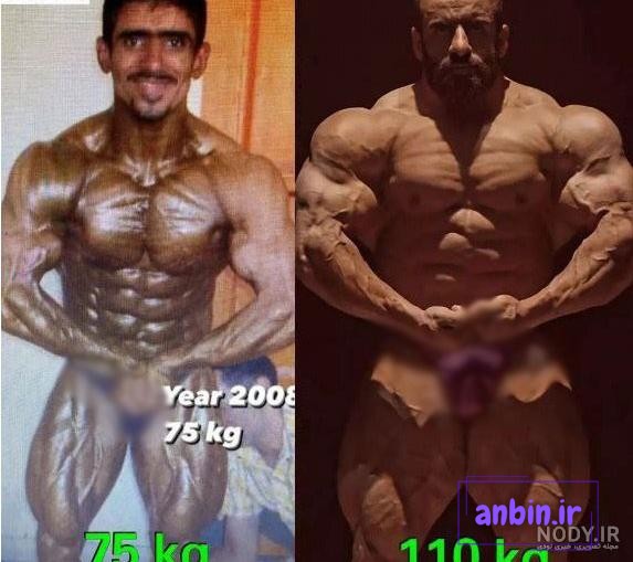 تصویر دیده نشده از هادی چوپان قهرمان ایرانی مستر المپیا | هادی چوپان با  لباس محلی و خانه ساده اش شگفت زده تان می کند!