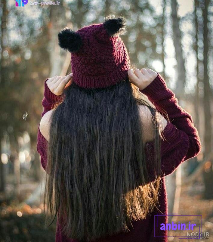 عکس دختر بدون چهره برای پروفایل کارتونی