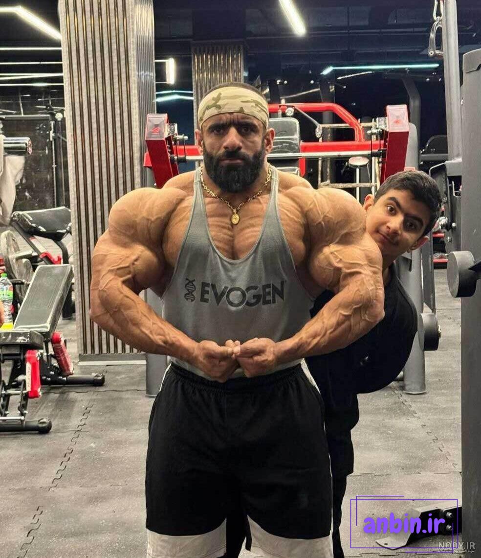 عکس/ فیگور جالب پسر هادی چوپان