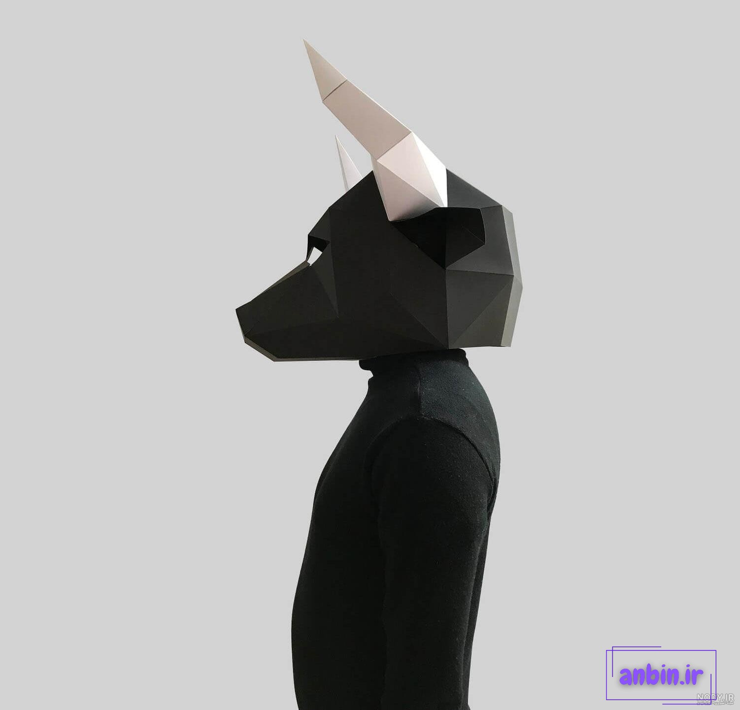 عکس ماسک صورت گاو