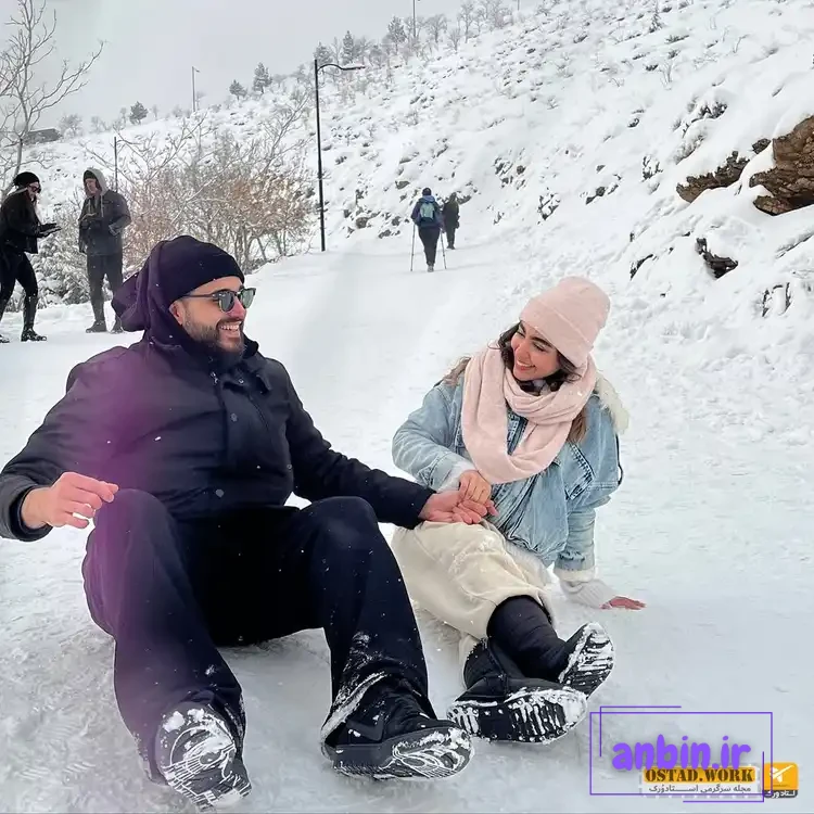 فیلم جنجالی موتورسواری سونیا و سنا حسینی