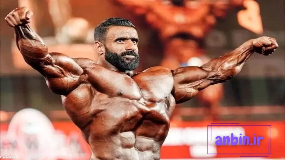 مقایسه عضلات رونالدو با هادی چوپان/عکس