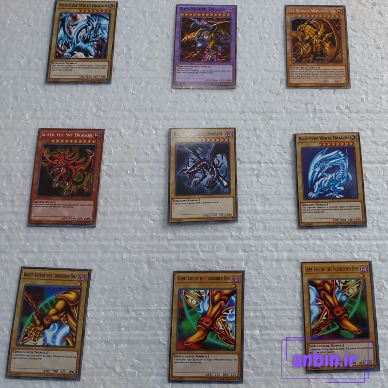 پک کارت بازی 9 تایی !Yu-Gi-Oh سری دوئل Duelist Nexus
