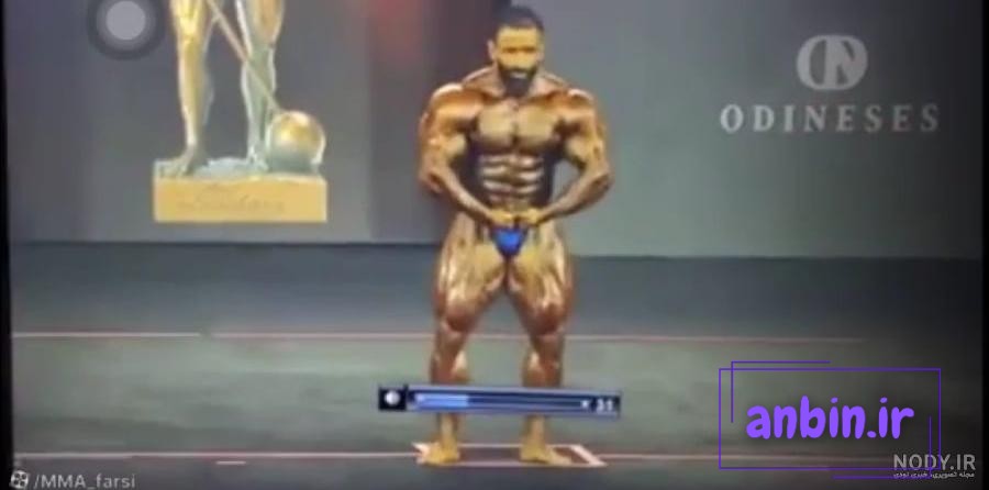 bodybuilding & fitness iran | ironmusclehero | &lrm;درک لانسفورد باز پشت خودشو  را به رخ کشید... در پی حاشیه سازی تیم مسترالمپیا که گفته بودند قهرمان  المپیا با فیگورهای پشت مشخص میشه